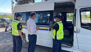 Servis araçlarına sıkı denetim 