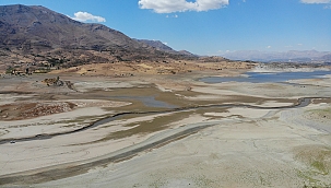 Sürgü Barajı'nda korkutan kuraklık! 
