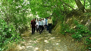 Yeşilyurt'ta doğa yürüyüşü etkinliği 