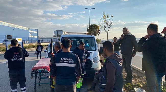 Ankara'da zincirleme kaza: 10 yaralı 