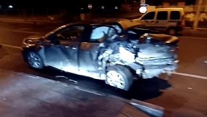 Ardahan'da trafik kazası: 1 ölü 2 yaralı 