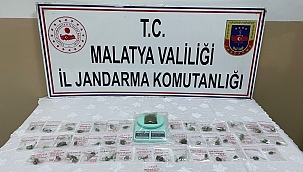 Battalgazi'de esrardan 1 tutuklama