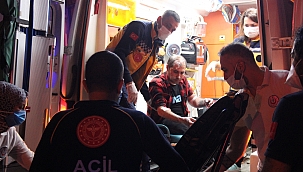 Çakmak gazı patladı ev yandı: 2 yaralı