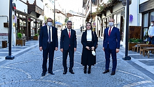 Çınar Doğan'ı kültür evlerinde ağırladı