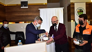 Deprem konutların teslimi sürüyor