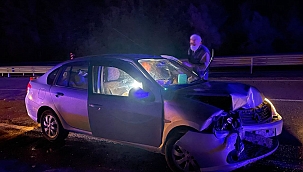 Devrek'te trafik kazası: 2 yaralı 