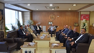 İYİ Partili Sarıbaş'tan TSO'ya ziyaret