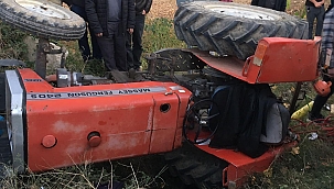 Kastamonu'da traktör devrildi: 1 ölü 