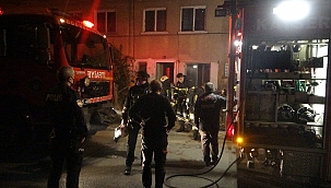 Kayseri'de müstakil evde yangın çıktı 