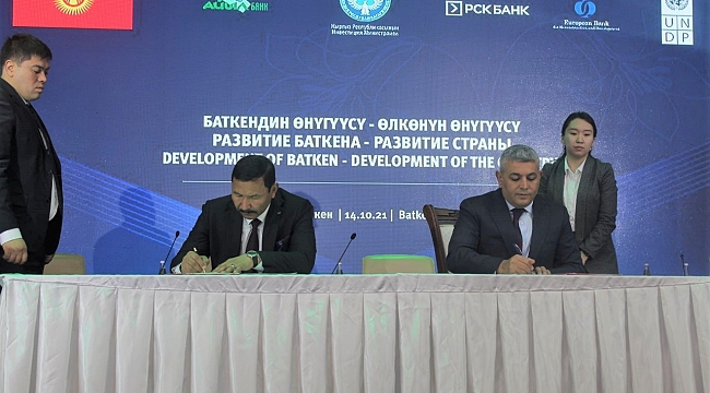 Kırgızistan'da düzenlenen yatırım forumuna katıldı 