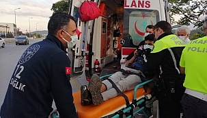 Menteşe'de trafik kazası: 1 yaralı 