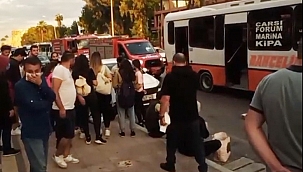 Mersin'de otobüsle minibüs çarpıştı: 20 yaralı 