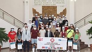 Öğrencilere deprem ilk yardım eğitimi 