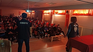 Öğrencilere güvenli internet eğitimi 