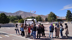 Öğrencilere trafik kuralları bilgilendirmesi 
