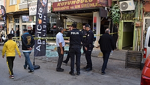 Pastanede şiddetli patlama: 1 yaralı 