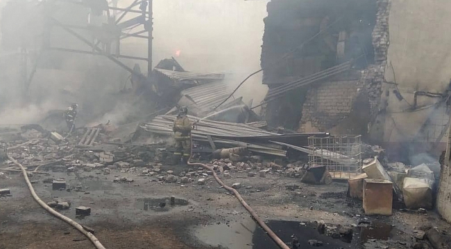 Rusya'da barut deposunda patlama: 15 ölü 