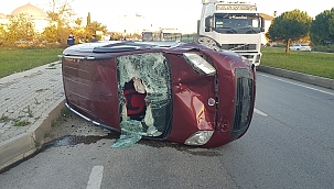 Samsun'da kavşakta feci kaza: 3 yaralı