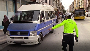 Toplu taşıma araçlarına denetim arttırıldı 