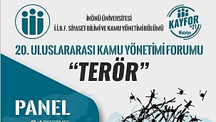 Uluslararası terörü bürokratlar ve akademisyenler anlatacak 