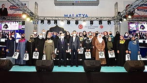 Hafızlar için merasim töreni yapıldı! 