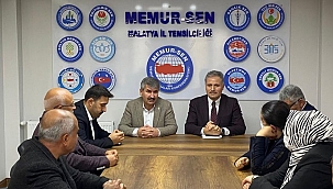 Çakır'dan Memur-Sen'e ziyaret! 