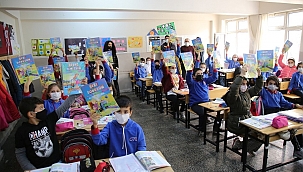 Çocuklara temiz çevre ve atık eğitimi