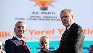 Cumhurbaşkanı Eroğan'dan Çınar'a ödül