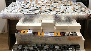 Polisten kaçak sigara operasyonu