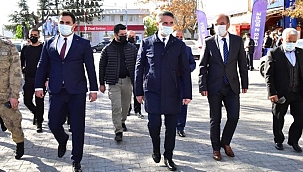 Vali Baruş'tan Arguvan'da inceleme