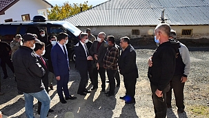 Vali Baruş'tan Pütürge'ye ziyaret