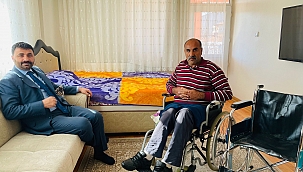 Başkan Samanlı engelli vatandaşları unutmadı