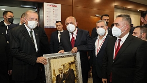 Zelyurt Cumhurbaşkanı Erdoğan ile görüştü