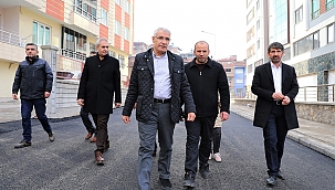 Battalgazi'de yol çalışmaları 