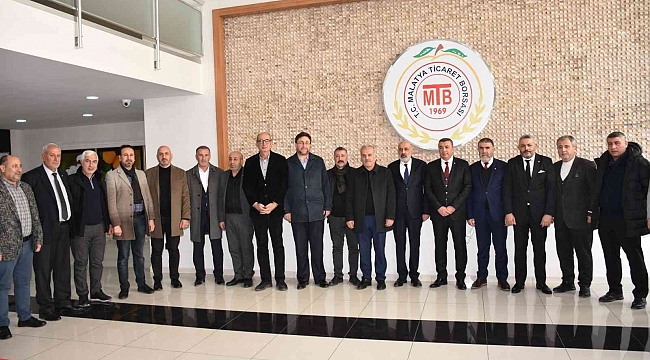Diyarbakır TSO'dan Malatya Ticaret Borsasına ziyaret