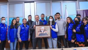 Malatya'dan gençler Bakan Kasapoğlu ile görüştü