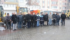Battalgazi'de karla mücadele çalışmaları