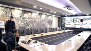 Malatya'da karla mücadele sürüyor