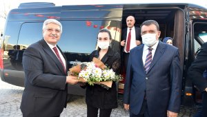 AK Partili Demiröz Gürkan'ı ziyaret etti