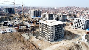 Battalgazi'deki kentsel dönüşüm konutları hızla yükseliyor