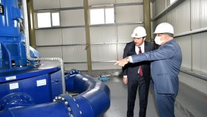 Kuyuönü HES enerji üretimine başladı