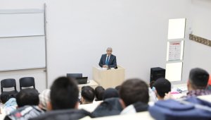 Başkan Güder, geleceğin hukukçularıyla buluştu