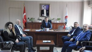 Sadıkoğlu'ndan yeni Vergi Dairesi Başkanı Balıkçı'ya ziyaret