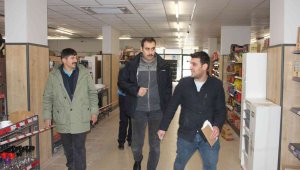 Darende'de market denetimi