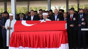 Suriye şehidi son yolculuğuna uğurlandı