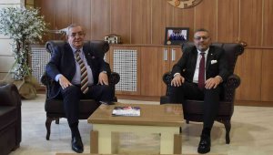 İşadamı Reşat Erdoğan'dan Başkan Sadıkoğlu'na ziyaret
