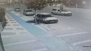 Feci kazada inanılmaz kurtuluş