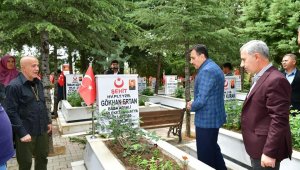 Tüfenkci ile Çınar'dan şehitlik ziyareti