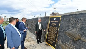 Çınar açık hava müzesindeki son çalışmaları inceledi