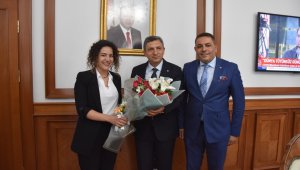 TSO'dan Vali Şahin'e hayırlı olsun ziyareti